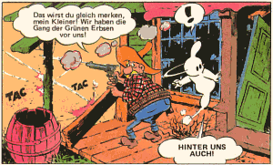 Arthur im Wilden Westen (aus "Blaue Bohnen und grne Erbsen" Yps Nr.415)