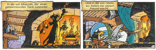 Aus "Obelix auf Kreuzfahrt" Yps Nr.1154-1162)