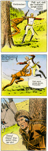 Davy Crockett in Gefahr (aus "Die Schlacht am Ohio (2. Teil)" Yps Nr.183)