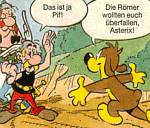 Wu&szlig;test Du schon, dass Pif und Herkules einmal Asterix und die Gallier besucht haben??