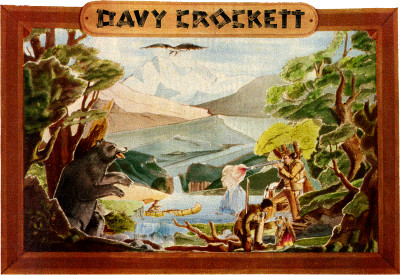 Davy Crocket's Wildwest-Panorama