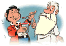Ferdinand und Professor Grbelgut