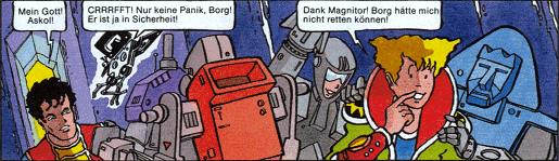 Borg, Askol und die mächtigen Weltraum-Roboter