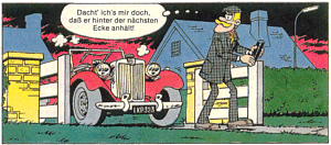 Percy Paul Pickwick ist misstrauisch (aus "Das Unglück kommt am Wochenende" Yps Nr.426-433)