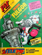Pif Gadget 870 Fulgor (Un robot avec un bras mont sur ressort qui envoie son poing)