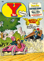 Yps Comic-Cover Nr.251 "Das Rennen um den Burg-Pokal"