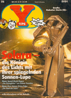 Yps Nr.516 - Solara, Knigin des Lichts mit ihrer spiegelnden Sonnen-Lupe