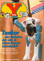 Yps Nr.520 - Tankor, der Roboter, der sich in einen Panzer verwandelt