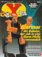 Yps Nr.521 - Alarmor, der Roboter, der sich in eine Alarm-Pfeife verwandelt