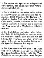 Der erste Yps-Club Ausweis