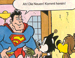 Wu&szlig;test Du schon, dass Pif und Herkules einmal Superman begegnet sind??