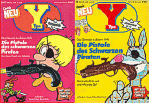 Wußtest Du schon, dass sowohl Gulliver wie auch Yps die Pistole des schwarzen Piraten mit dem Mund benutzen?<br><br>(Testausgabe 4 / Yps Nr. 19)?