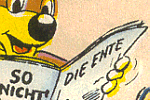 Wu&szlig;test Du schon, dass Pif die Tageszeitung "Die Ente" lie�t??